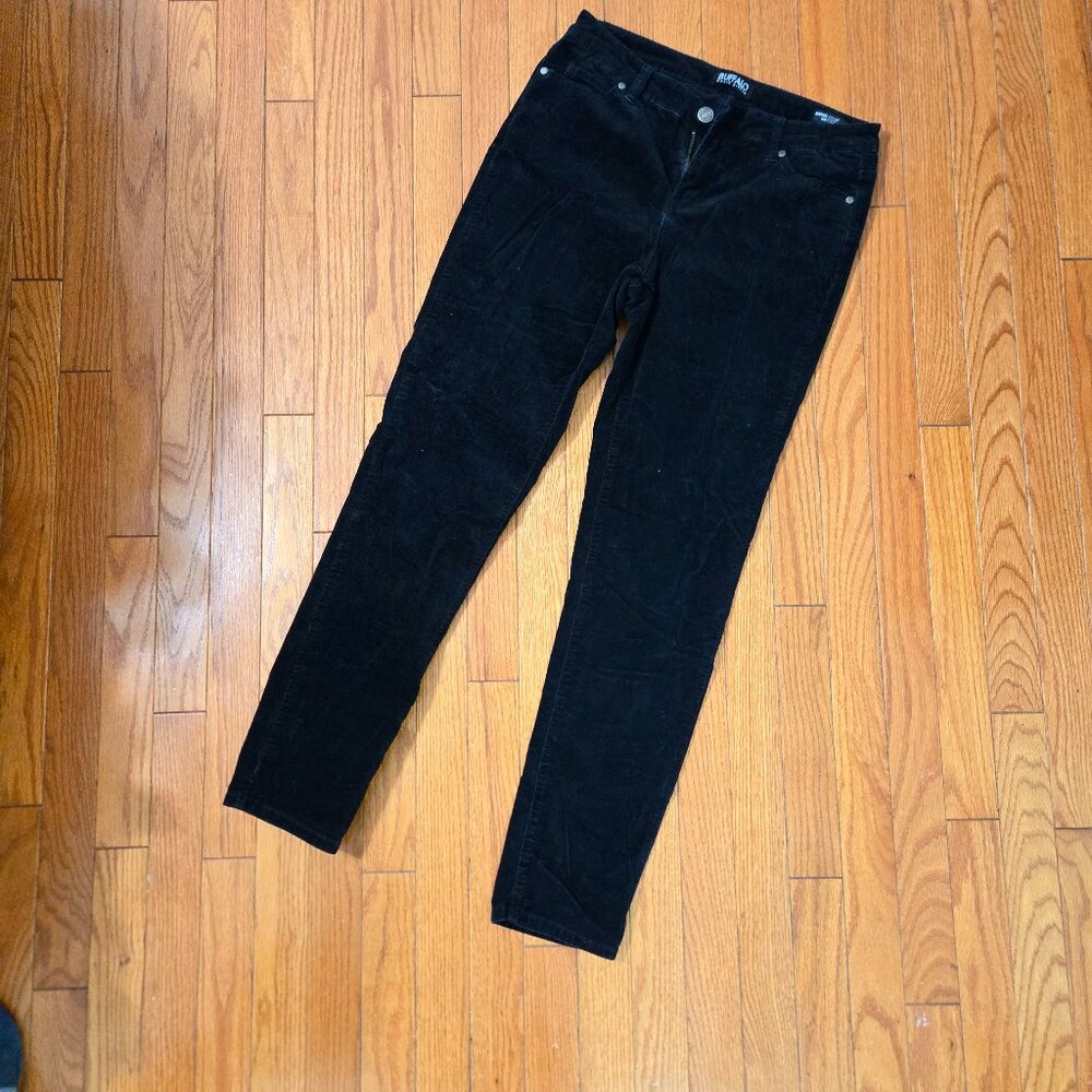 Black Corduroy Jeans - Size 8